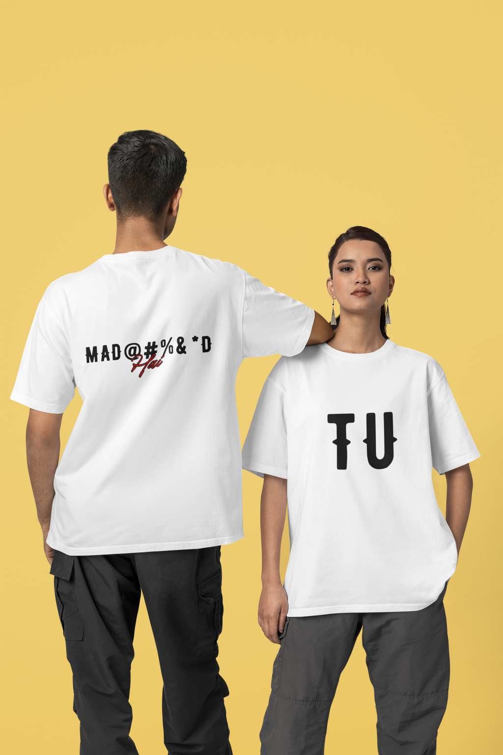 TU. Black Ink Back Tee 14
