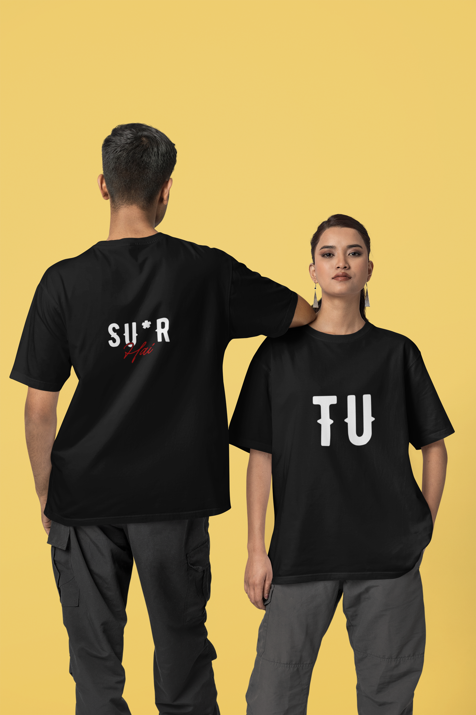 TU. Black Ink Back Tee 12