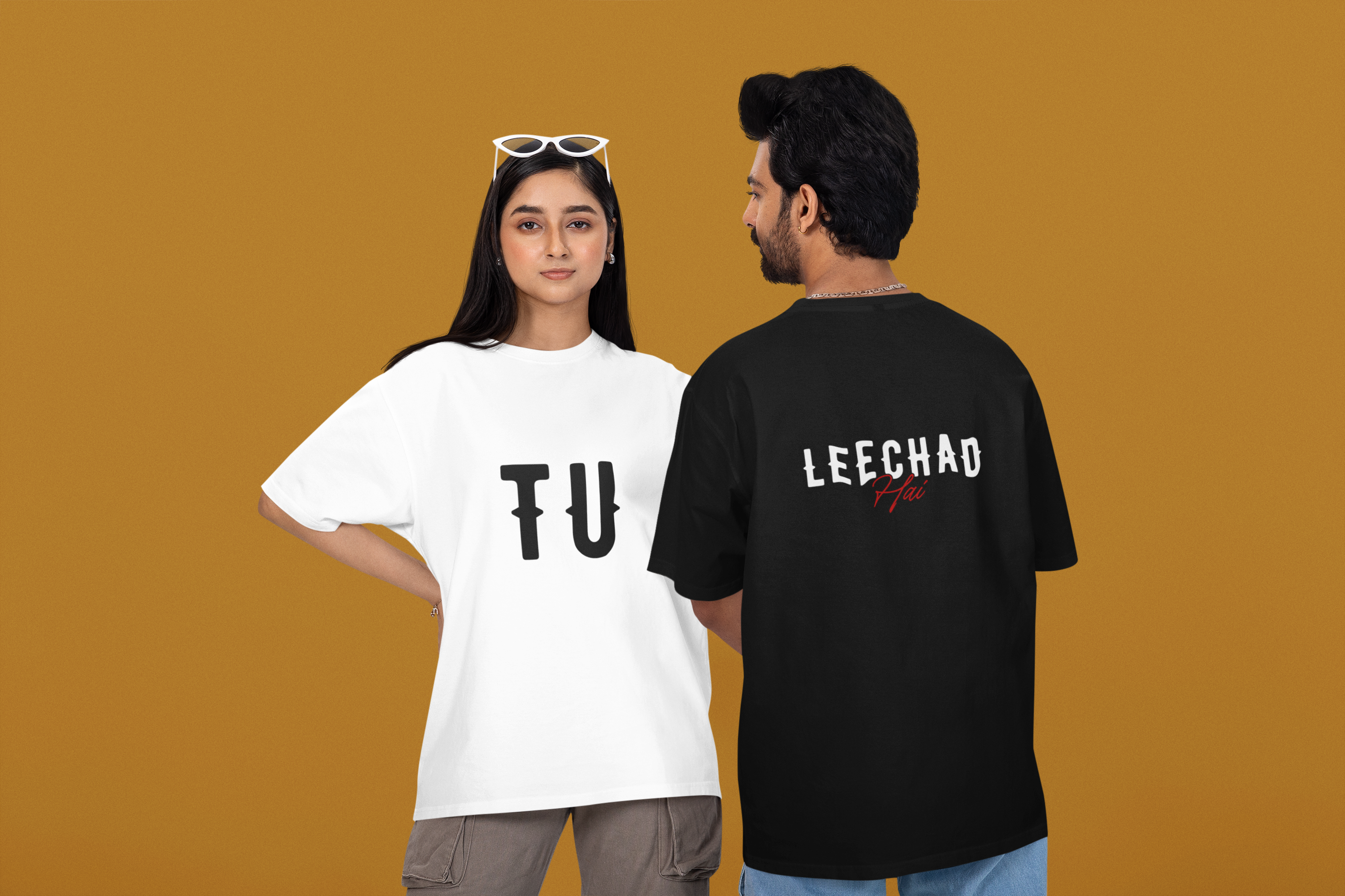 TU. Black Ink Back Tee 16